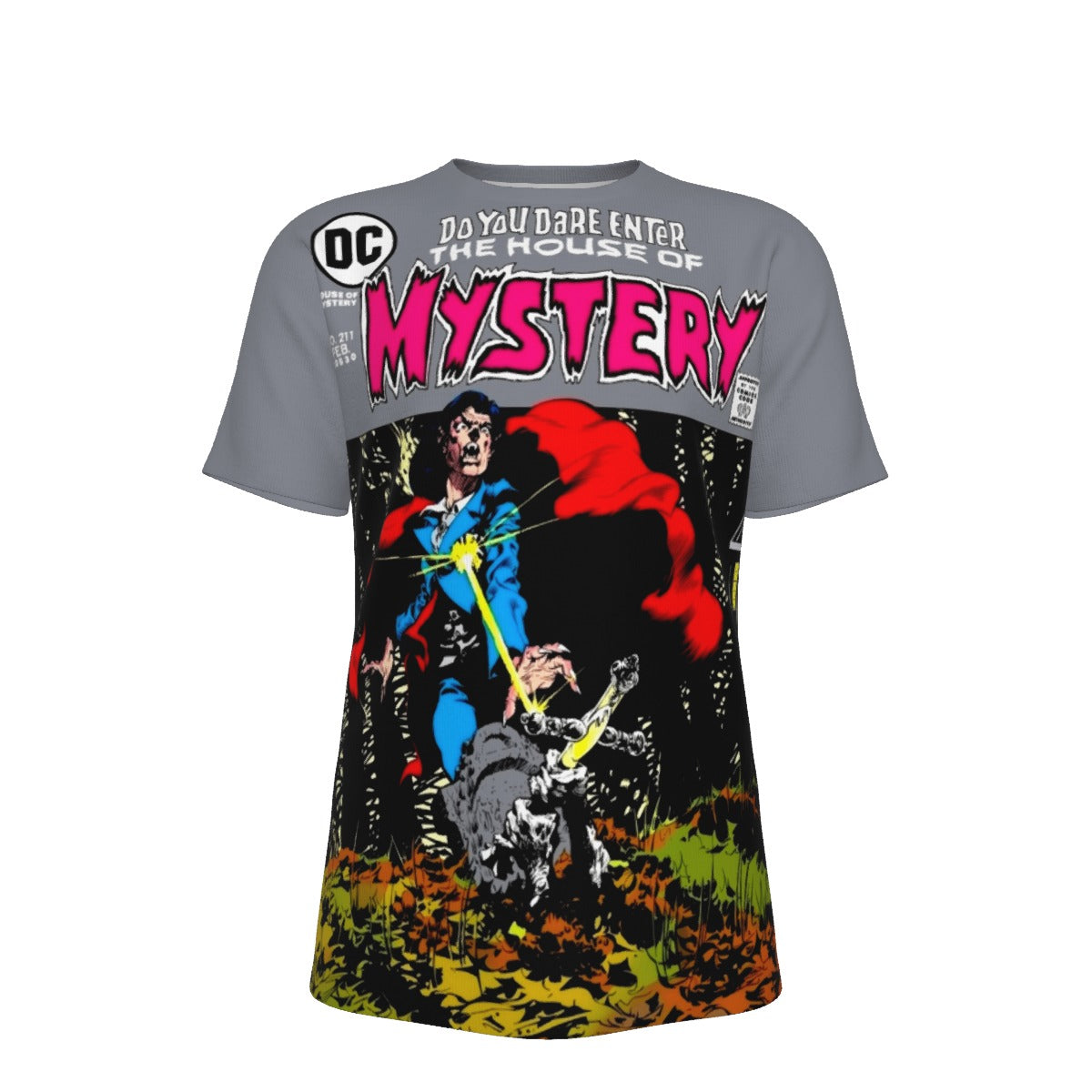 HOUSE OF MYSTERY 211 ALL OVER PRINT SHIRTS AND TANK TOP - BERNIE WRIGHTSON