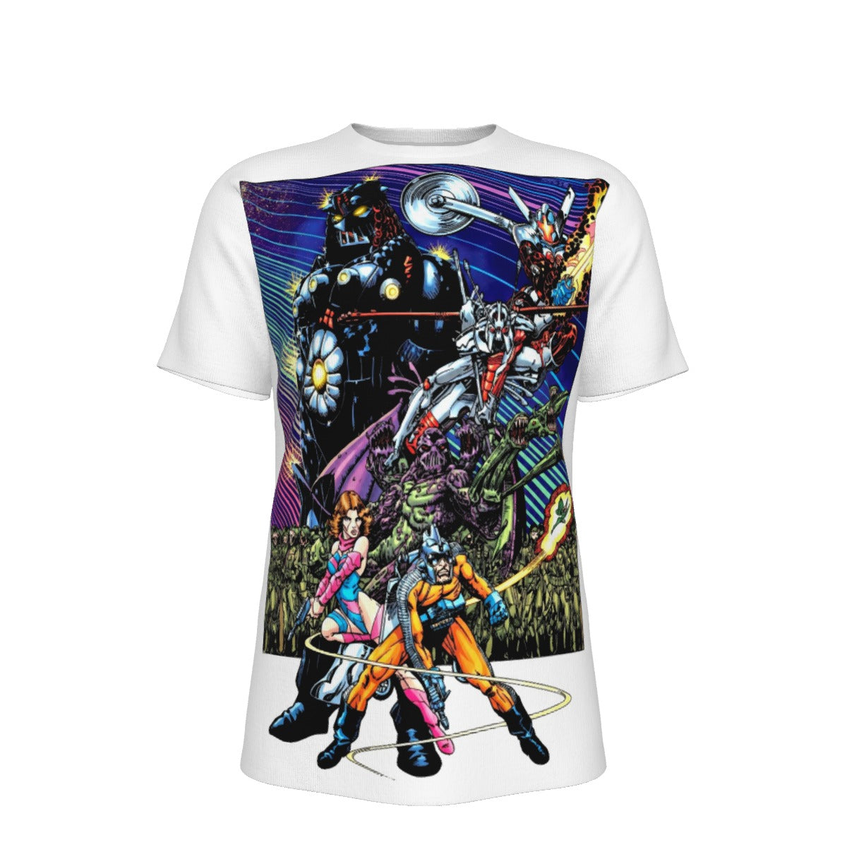 MICRONAUGHT TRIBUTE All Over Print Shirt & Tank Top - ARTHU ADAMS ART