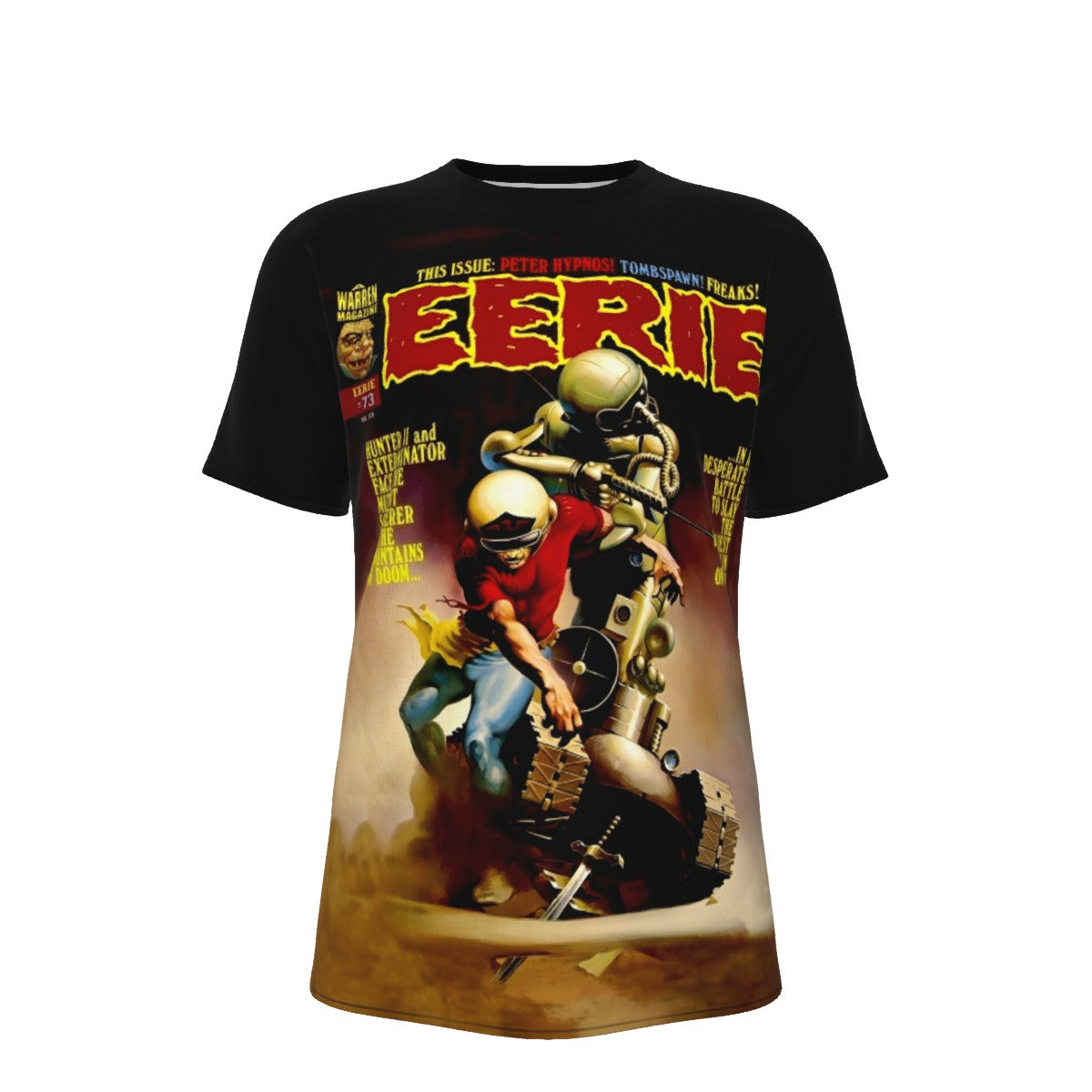 EERIE 73 ALL OVER PRINT SHIRT AND TANK TOP- KEN KELLY ART