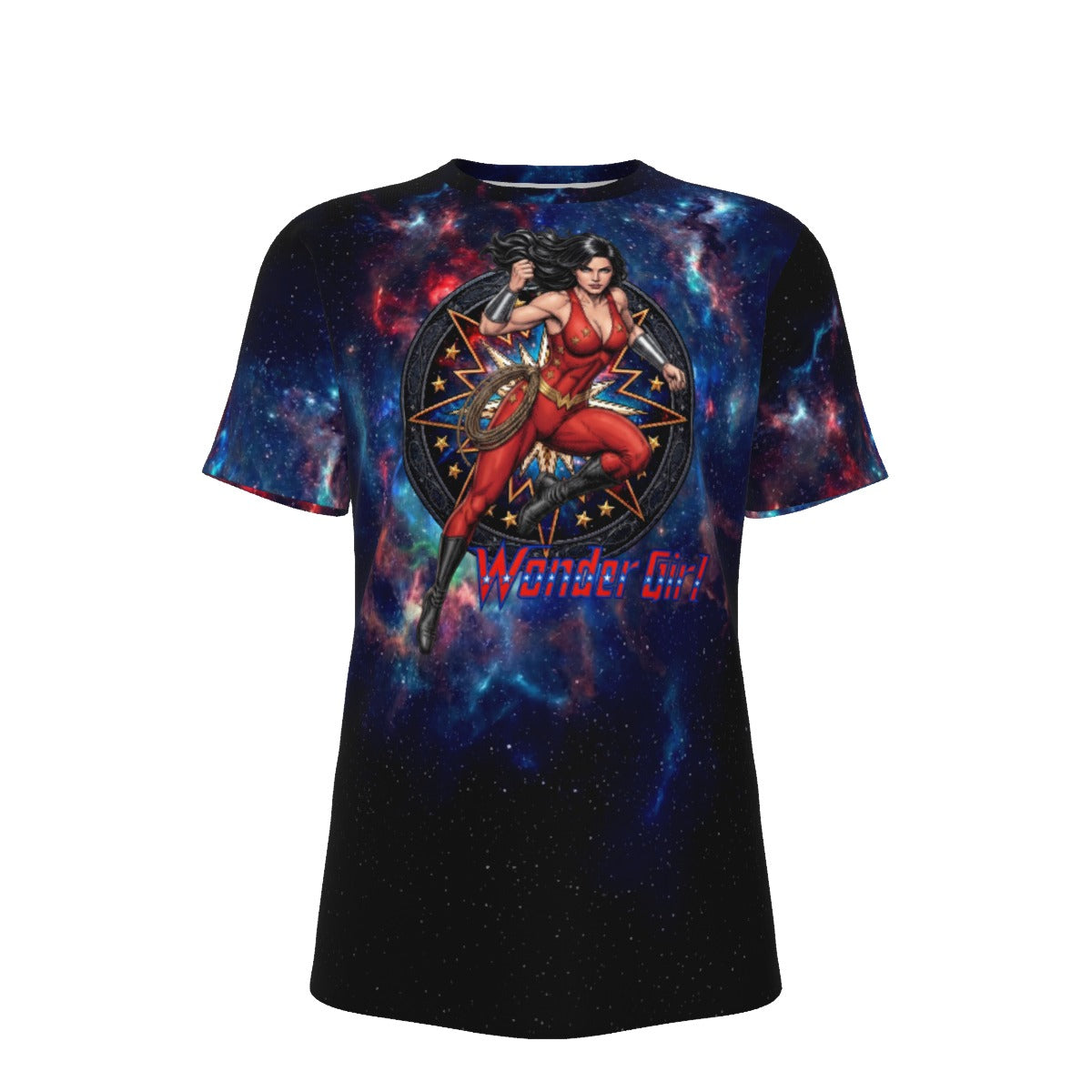 WONDER GIRL GO ALL OVER PRINT SHIRT AND TANK TOP - ORIGINAL ART BY EKA