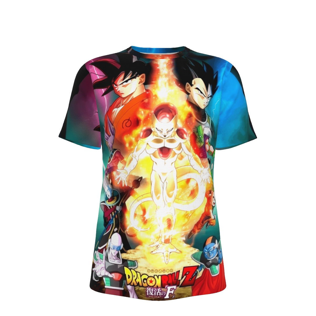 DRAGON BALL Z MOVIE POSTER ALL OVER PRINT SHIRT AND TANK TOP