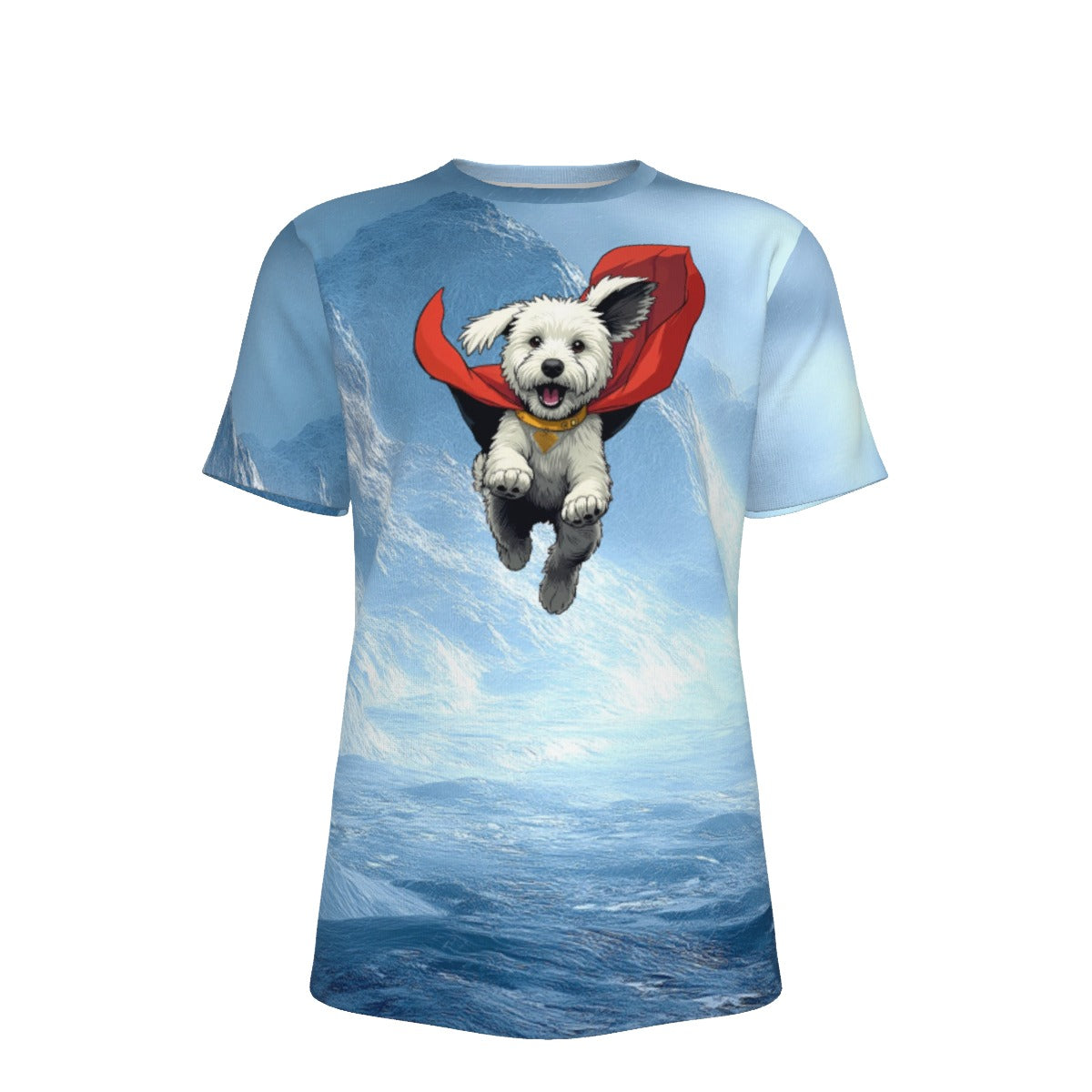 KRYPTO ALL OVER PRINT SHIRT AND TANK TOP -MOVIE SNOW VERSION