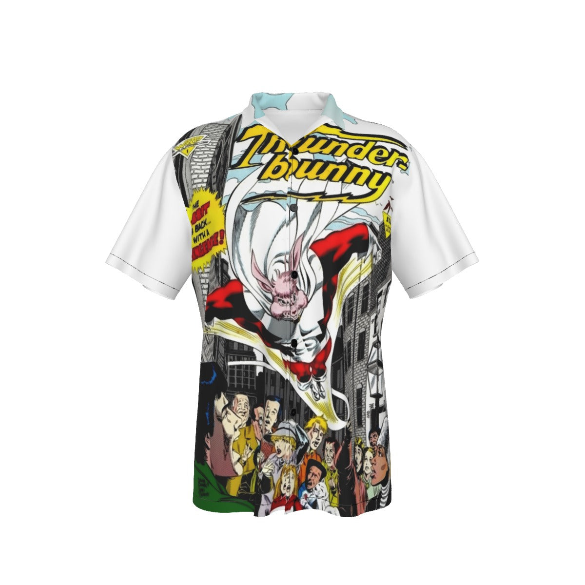 THUNDER BUNNY 1 POSTER ALL OVER PRINT SHIRT AND TANK TOP