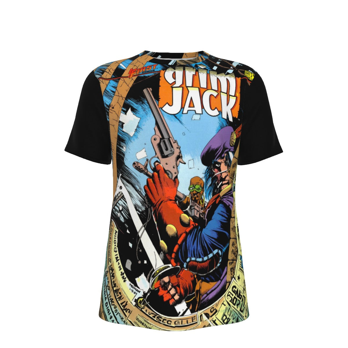 GRIMJACK 1 ALL OVER PRINT SHIRT AND TANK TOP