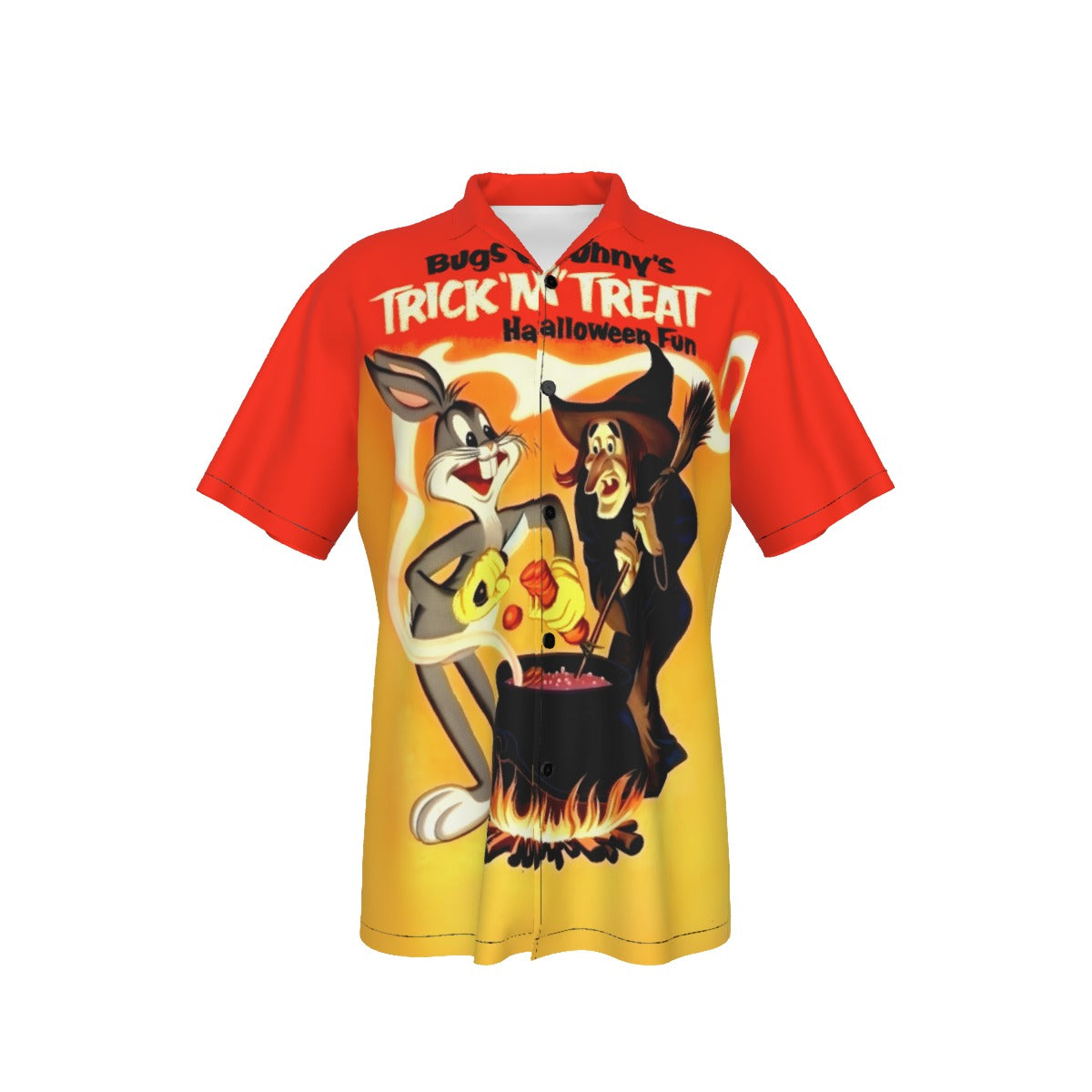 BUGS BUNNY'S TRICK IN TREAT HALLOWEEN FUN ALL OVER PRINT SHIRT AND TANK TOP