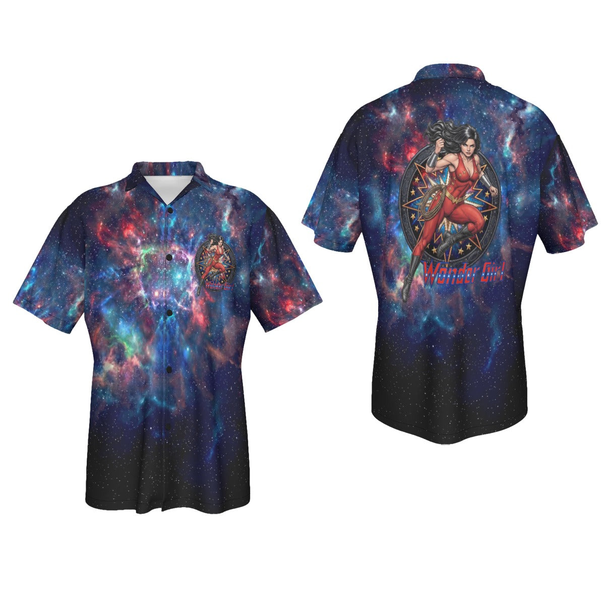 WONDER GIRL GO ALL OVER PRINT SHIRT AND TANK TOP - ORIGINAL ART BY EKA