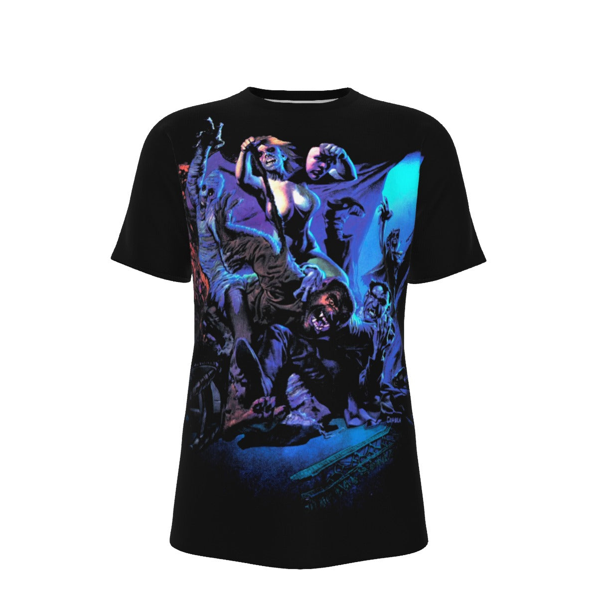 CREEPY RICHARD CORBIN PIN UP ALL OVER PRINT SHIRT AND TANK TOP