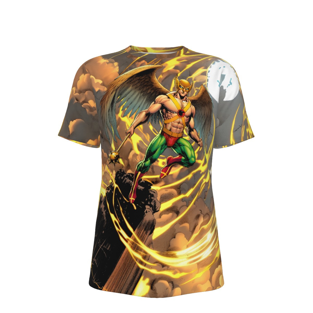 HAWKMAN EARTH 2 READY ALL OVER PRINT SHIRT AND TANK
