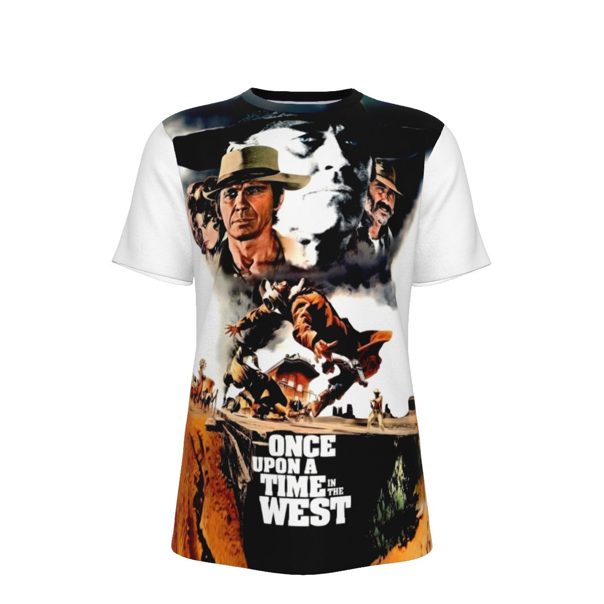 ONCE UPON A TIME IN THE WEST MOVIE POSTER ALL OVER PRINT SHIRT AND TANK TOP