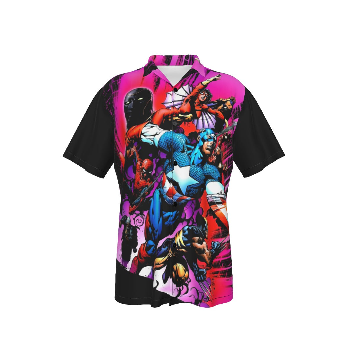 THE NEW AVENGERS PINUP BY FINCH ALL OVER PRINT SHIRT AND TANK TOP