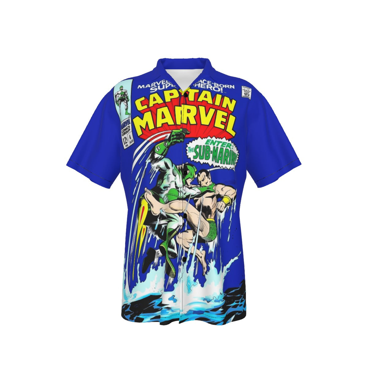 CAPTAIN MARVEL 4 ALL OVER PRINT SHIRT AND TANK TOP