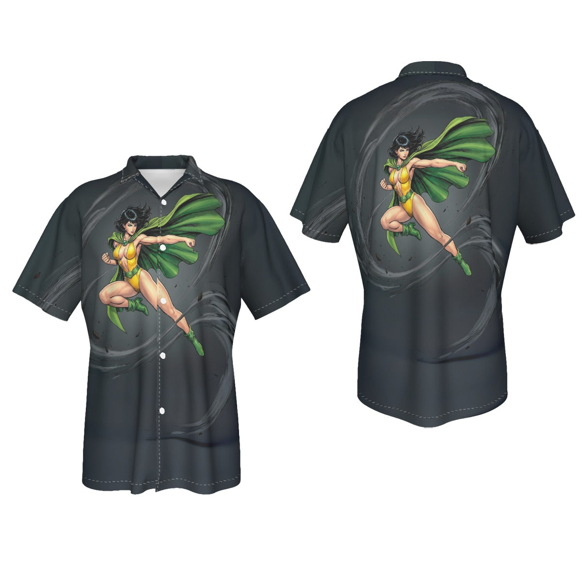PHANTOM LADY GO All Over Print Shirt & Tank Top - ORIGINAL ART