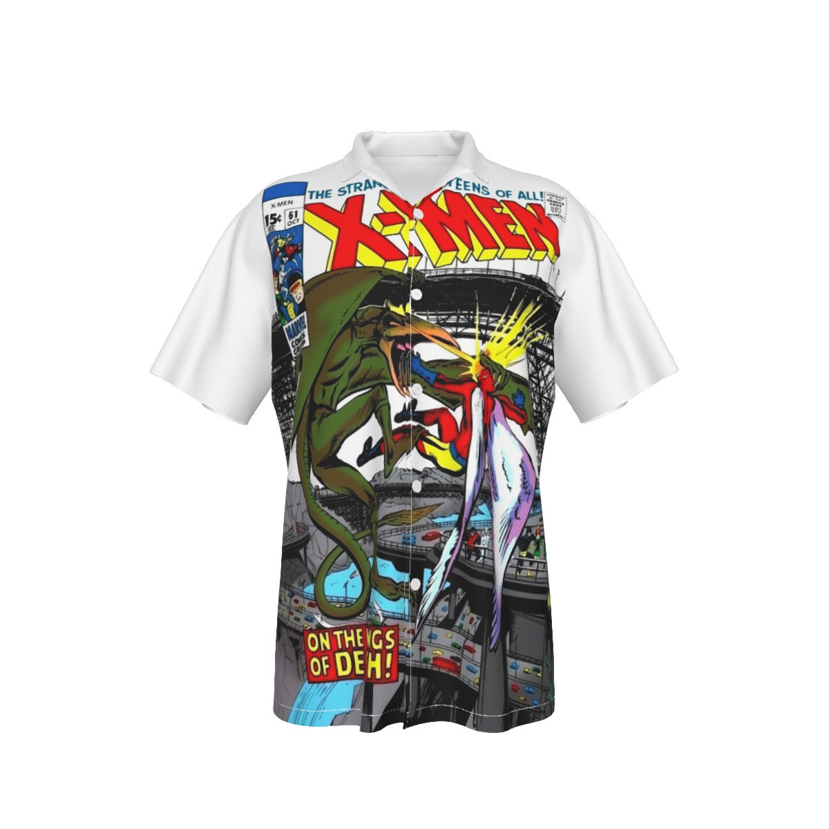 XMEN 61 COVER ALL OVER PRINT SHIRT AND TANK- NEAL ADAMS ART - REFRSEH