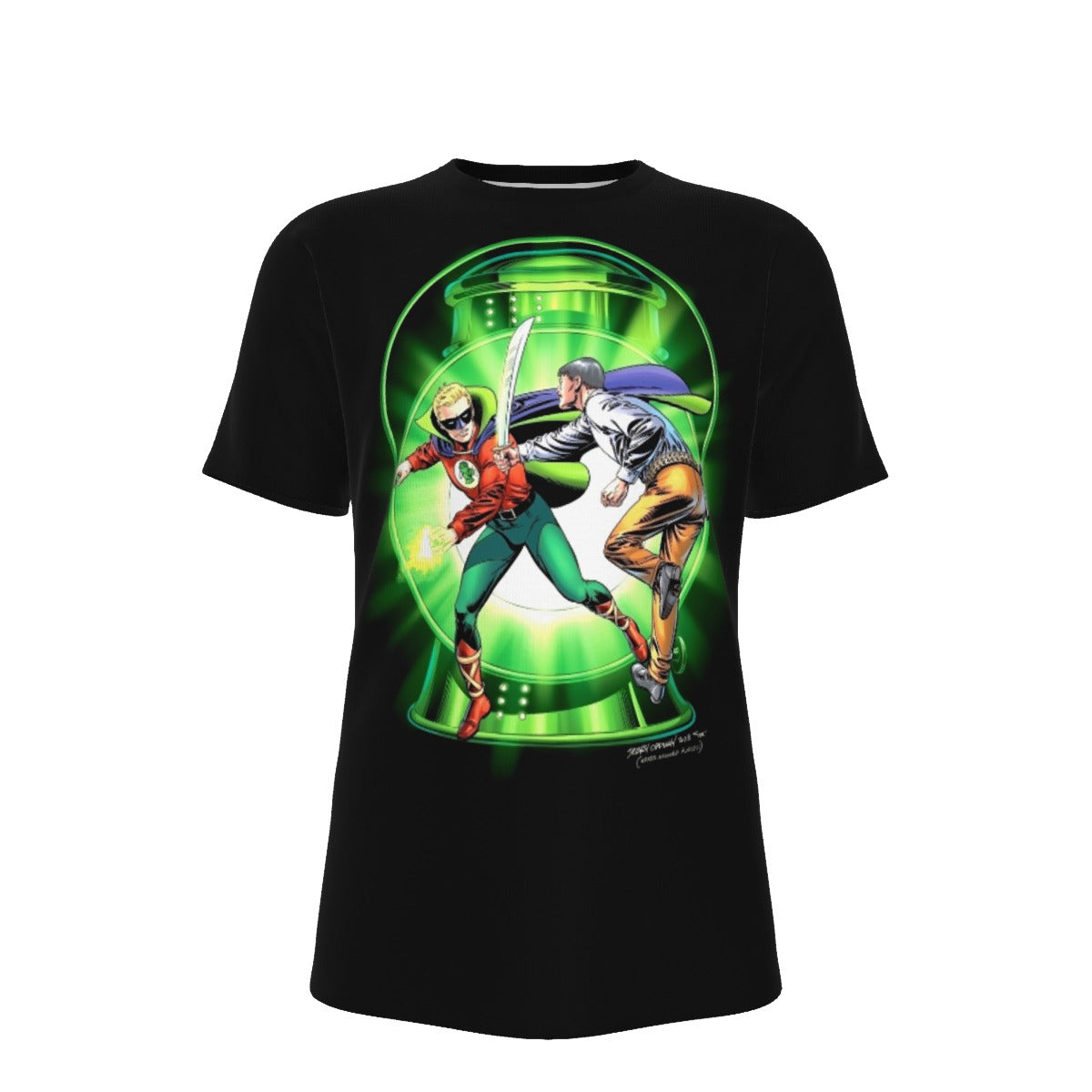 ALAN SCOTT THE GREEN LANTERN 3 ALL OVER PRINT SHIRT AND TANK TOP- GREEN LANTERN 1 TRIBUTE