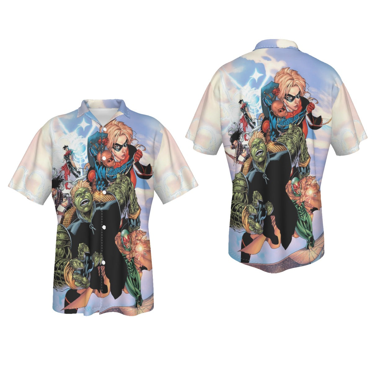 YOUNG AVENGERS POSTER All Over Print Shirt & Tank Top