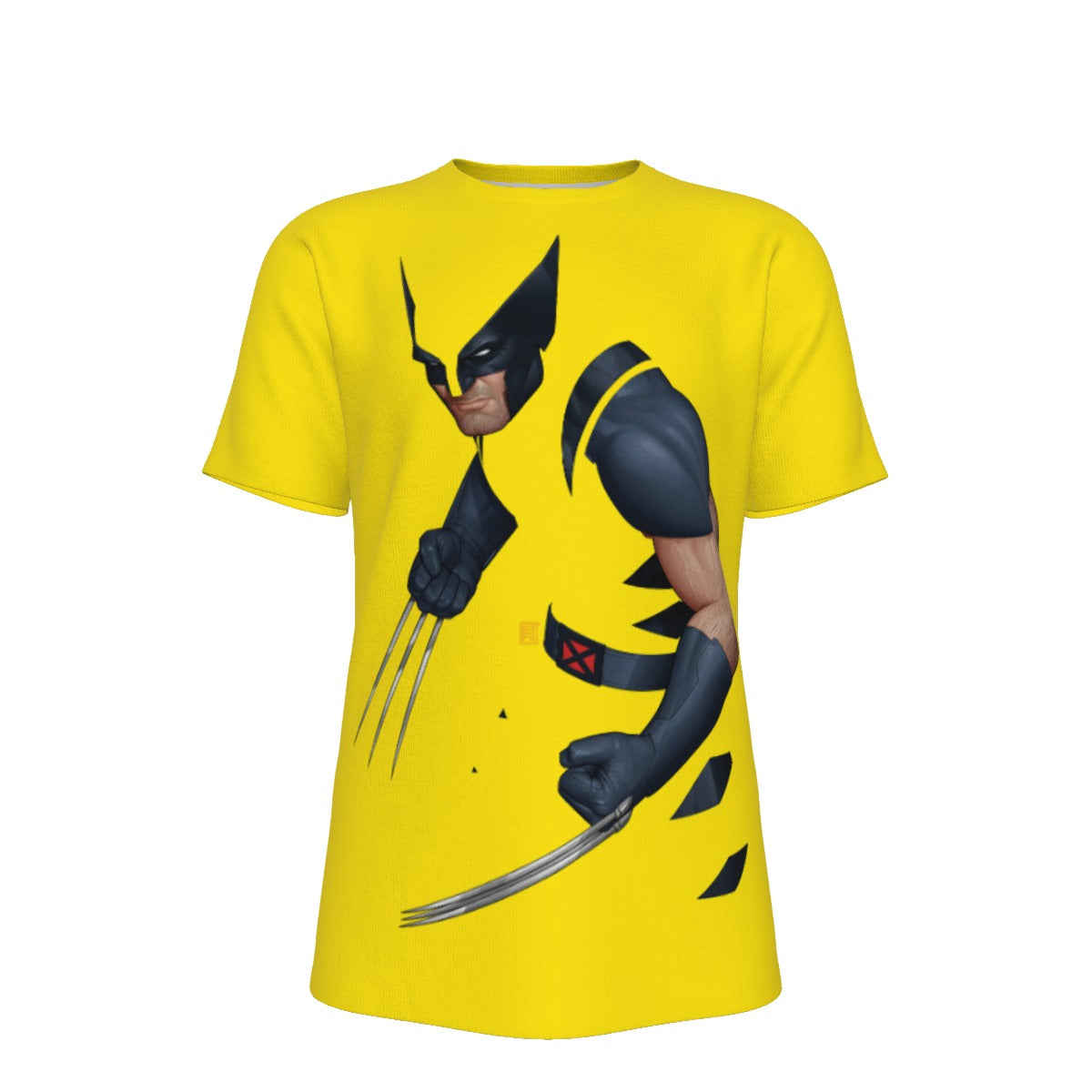 WOLVERINE NEGATIVE SPACE ALL OVER PRINT SHIRT AND TANK