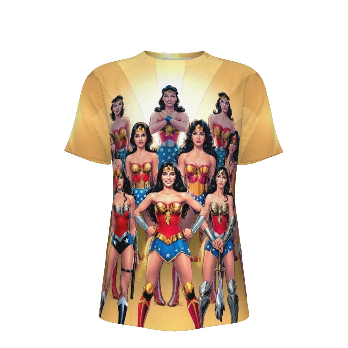 WONDER WOMAN 750 VAR ALL OVER PRINT SHIRT AND TANK TOP - NICOLA SCOTT ART