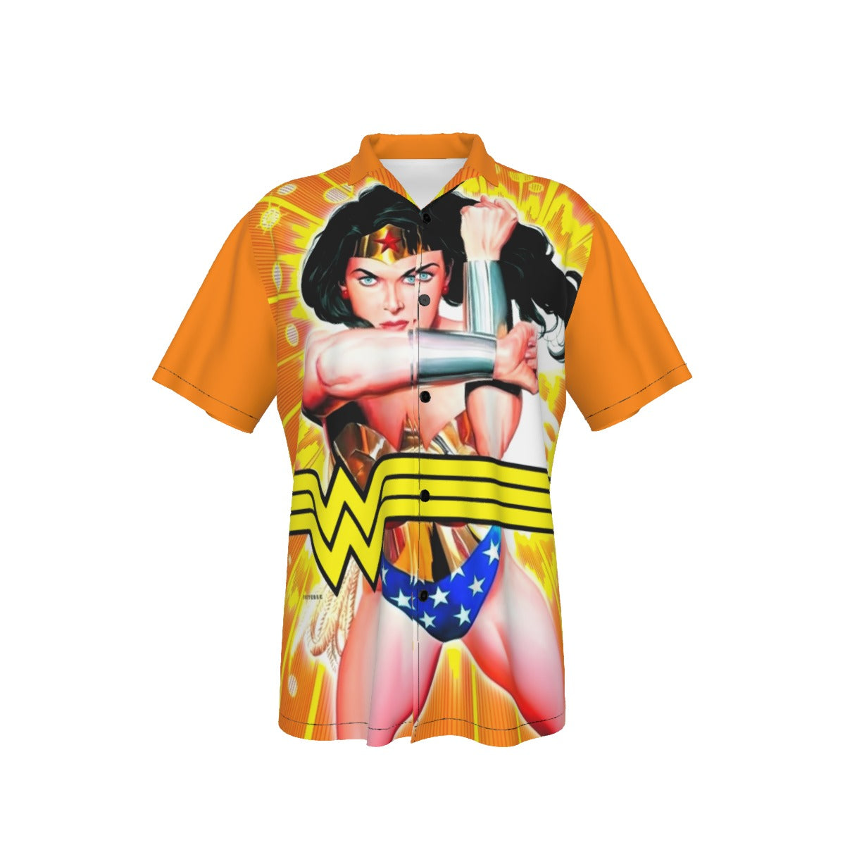 WONDER WOMAN HB POSTER ALL OVER PRINT SHIRT AND TANK TOP- ALEX ROSS ART
