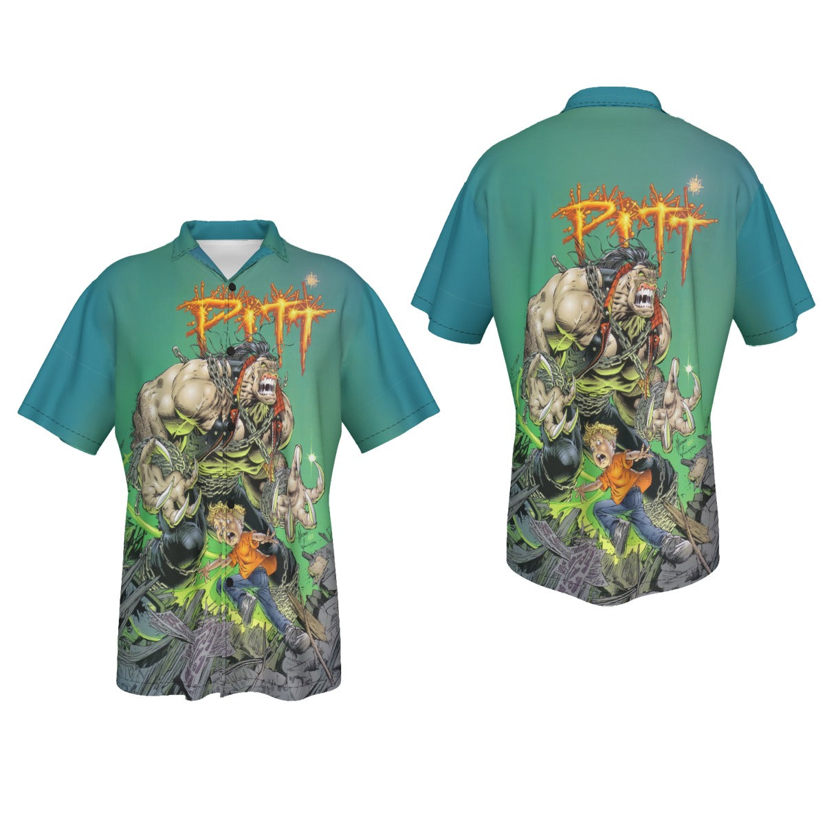 PITT 2 ALL OVER PRINT SHIRT AND TANK TOP - DALE KEOWN ART