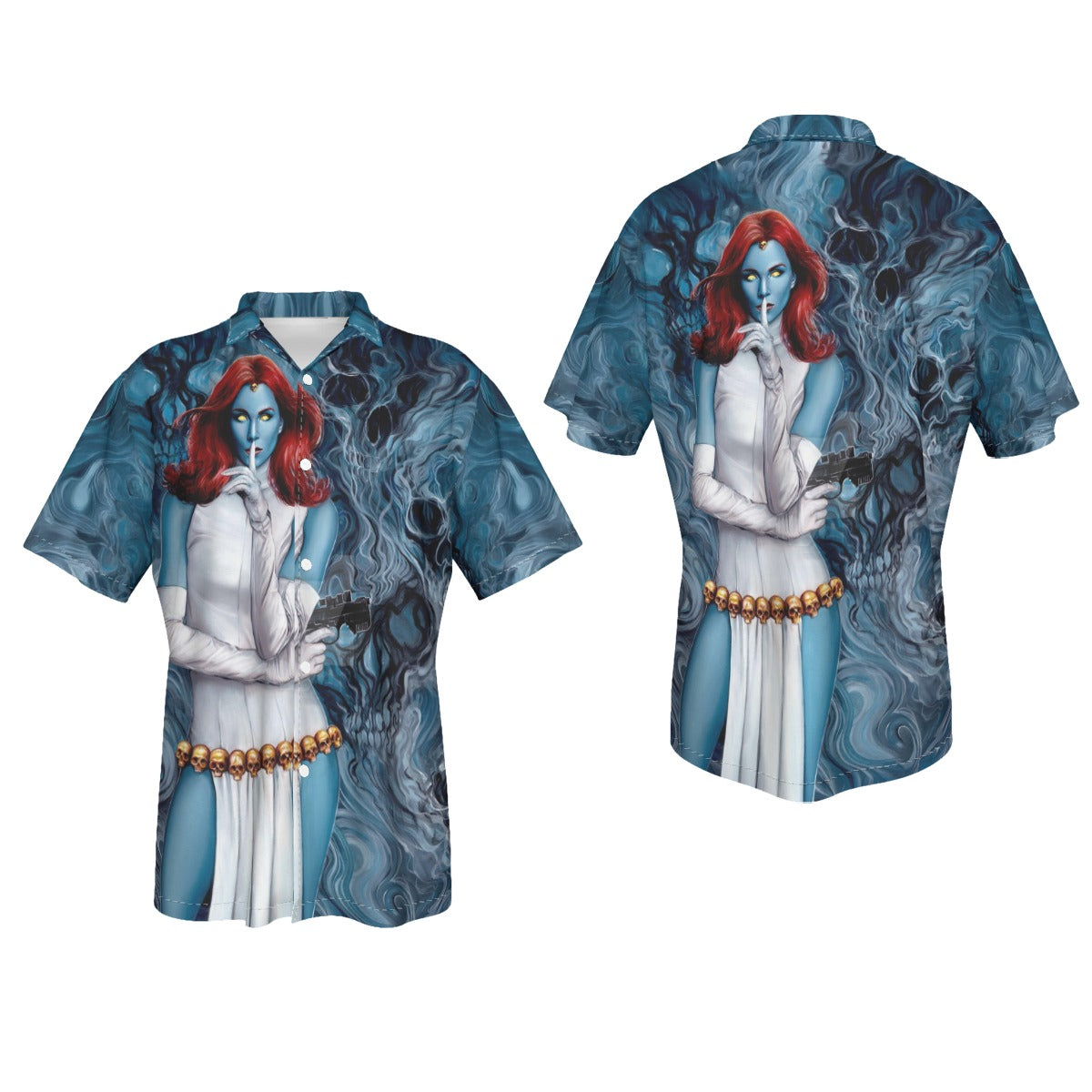 MYSTIQUE CARD PIN UP All Over Print Shirt & Tank Top 