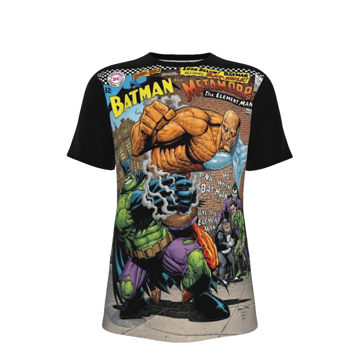 BRAVE AND THE BOLD 69 TRIBUTE TO BATHULK All Over Print Shirt & Tank Top - ARTHU ADAMS ART