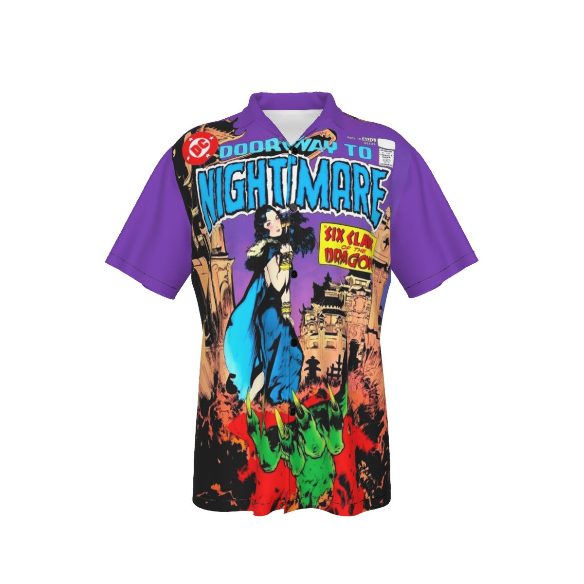 DOORWAY TO NIGHTMARES ALL OVER PRINT SHIRT AND TANK TOP- MADAME XANADU