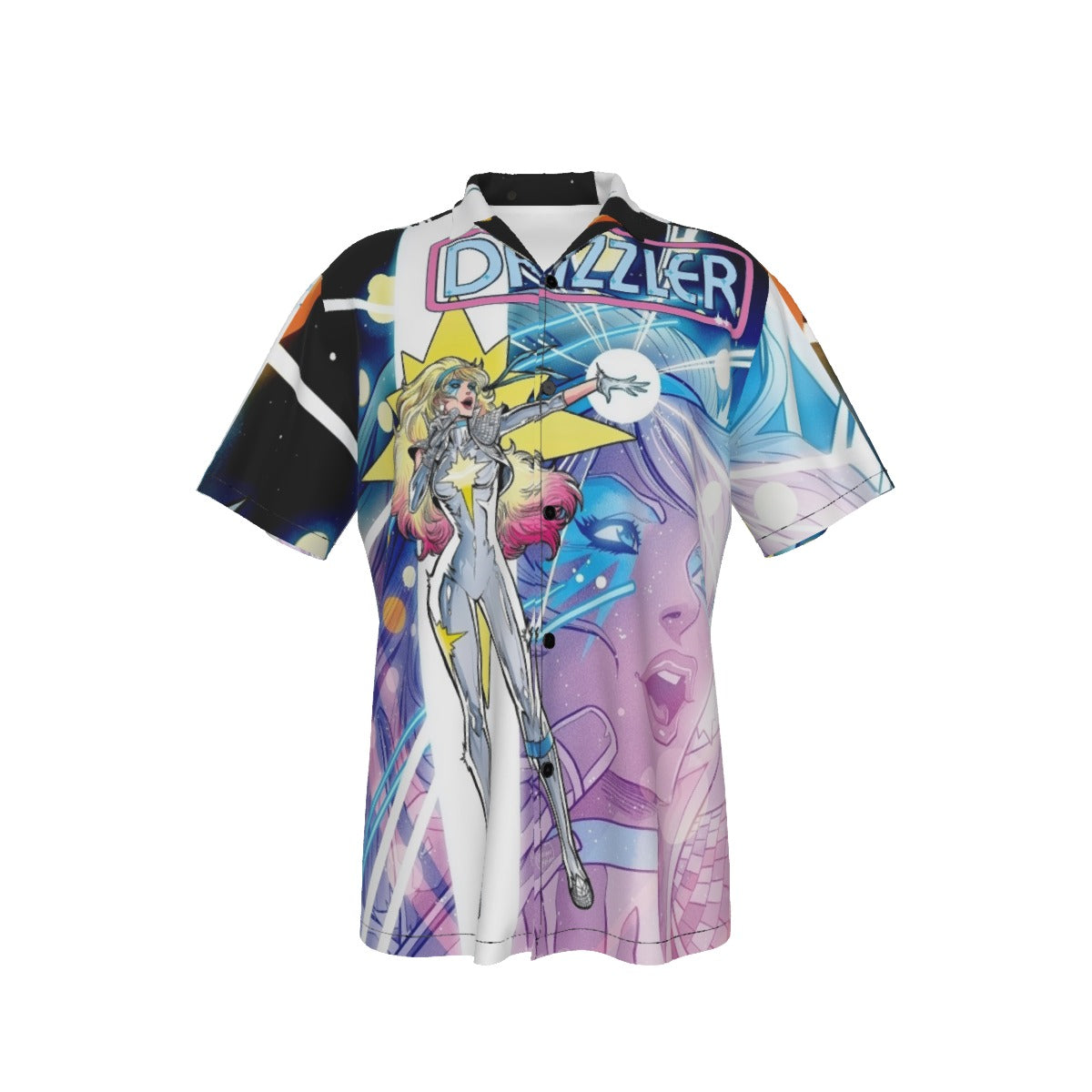 DAZZLER 4 V2 ALL OVER PRINT SHIRT AND BUTTON UP