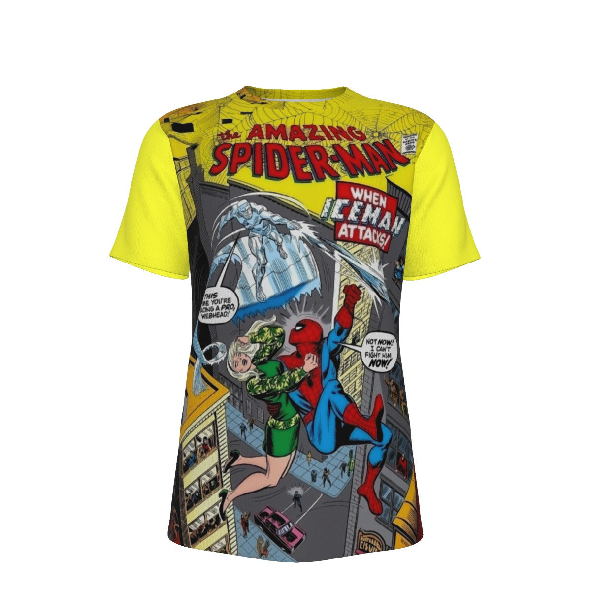 AMAZING SPIDERMAN 92 ALL OVER PRINT SHIRT AND TANK TOP - ICEMAN
