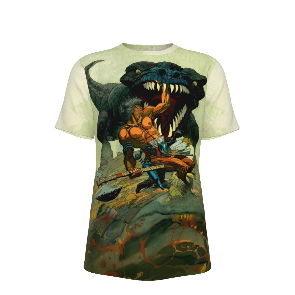 SLAIN 2000AD ALL OVER PRINT SHIRT AND TANK TOP