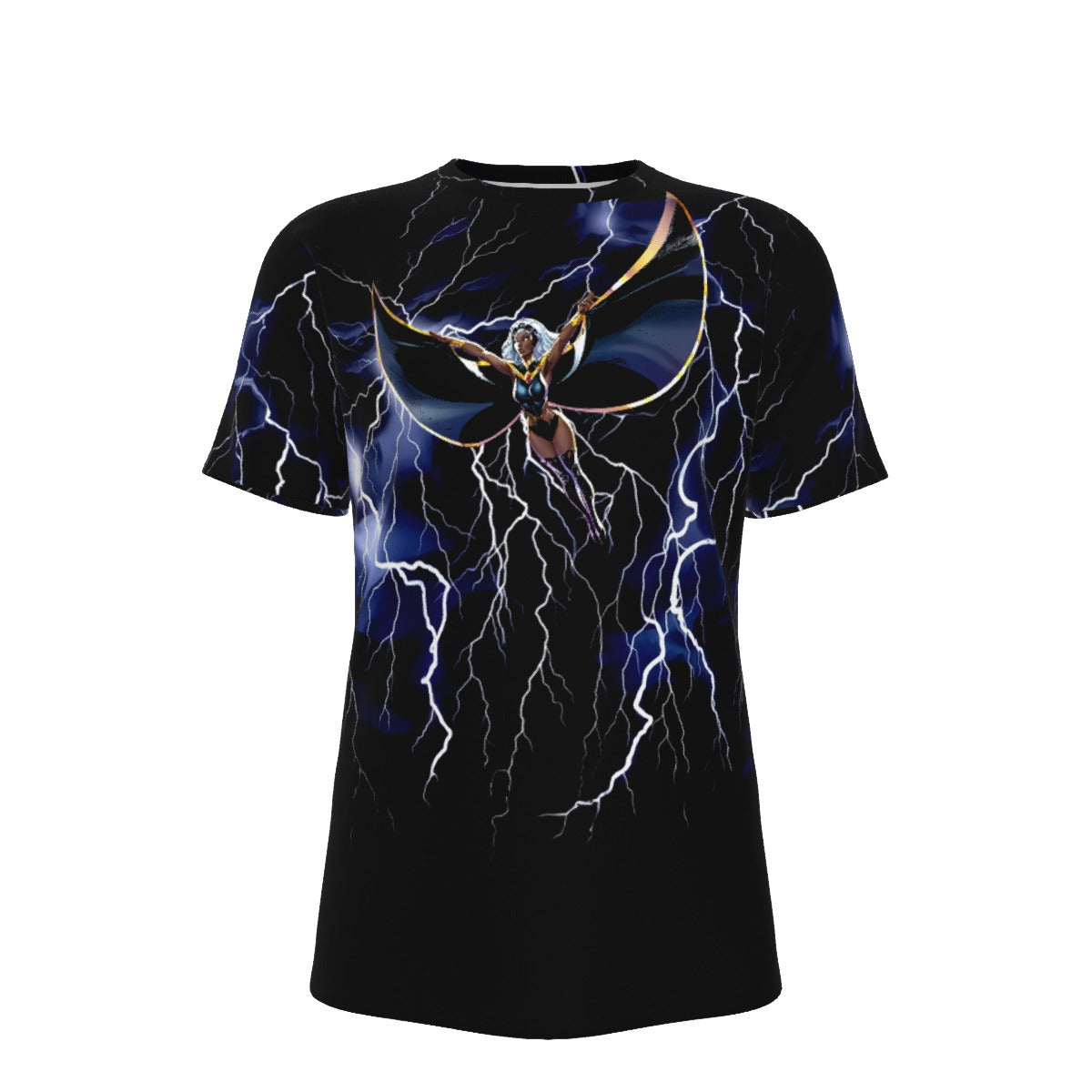 STORM PIN UP ALL OVER PRINT SHIRT AND TANK TOP = J SCOTT CAMPBELL ART