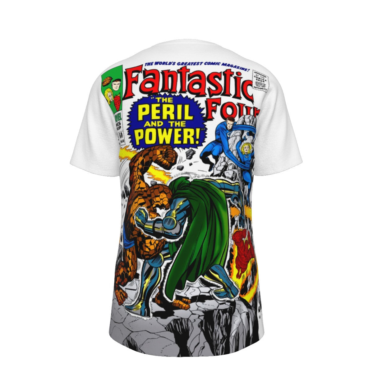 FANTASTIC FOUR 60 ALL OVER PRINT SHIRT AND TANK