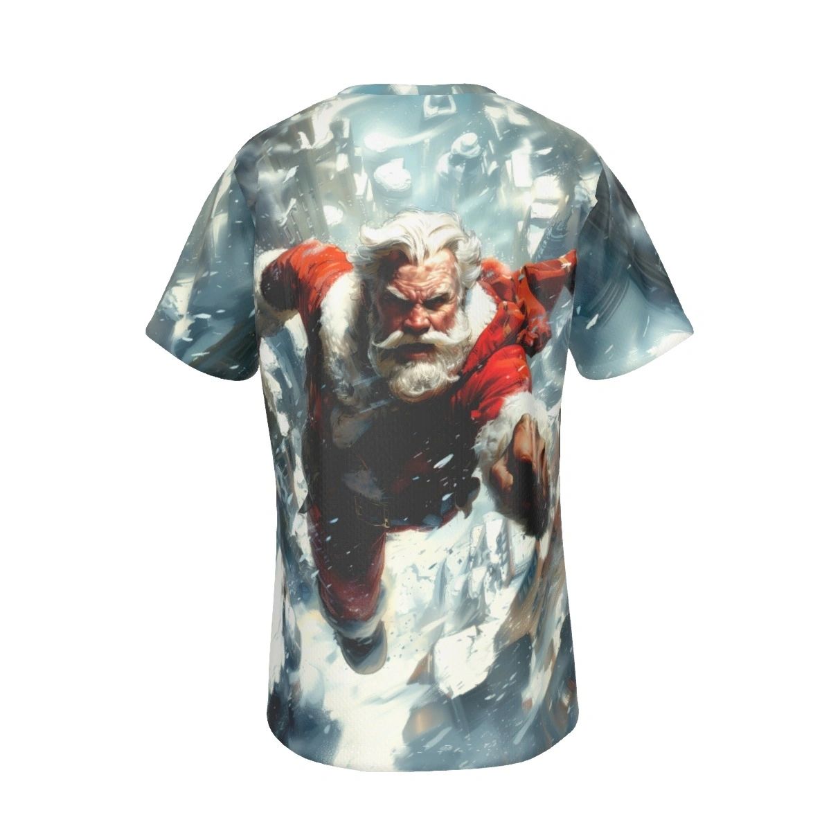 SUPER SANTA ALL OVER PRINT SHIRT AND TANK