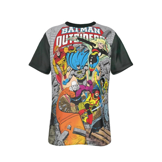 BATMAN AND THE OUTSIDERS 7 COVER ALL OVER PRINT SHIRT AND TANK