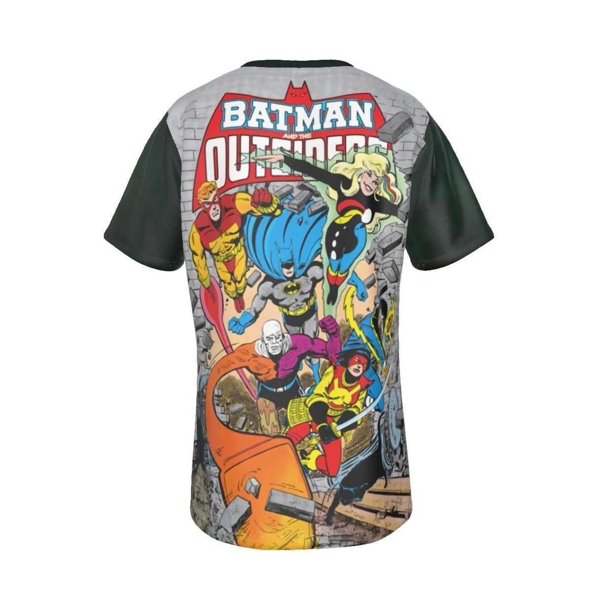BATMAN AND THE OUTSIDERS 7 COVER ALL OVER PRINT SHIRT AND TANK
