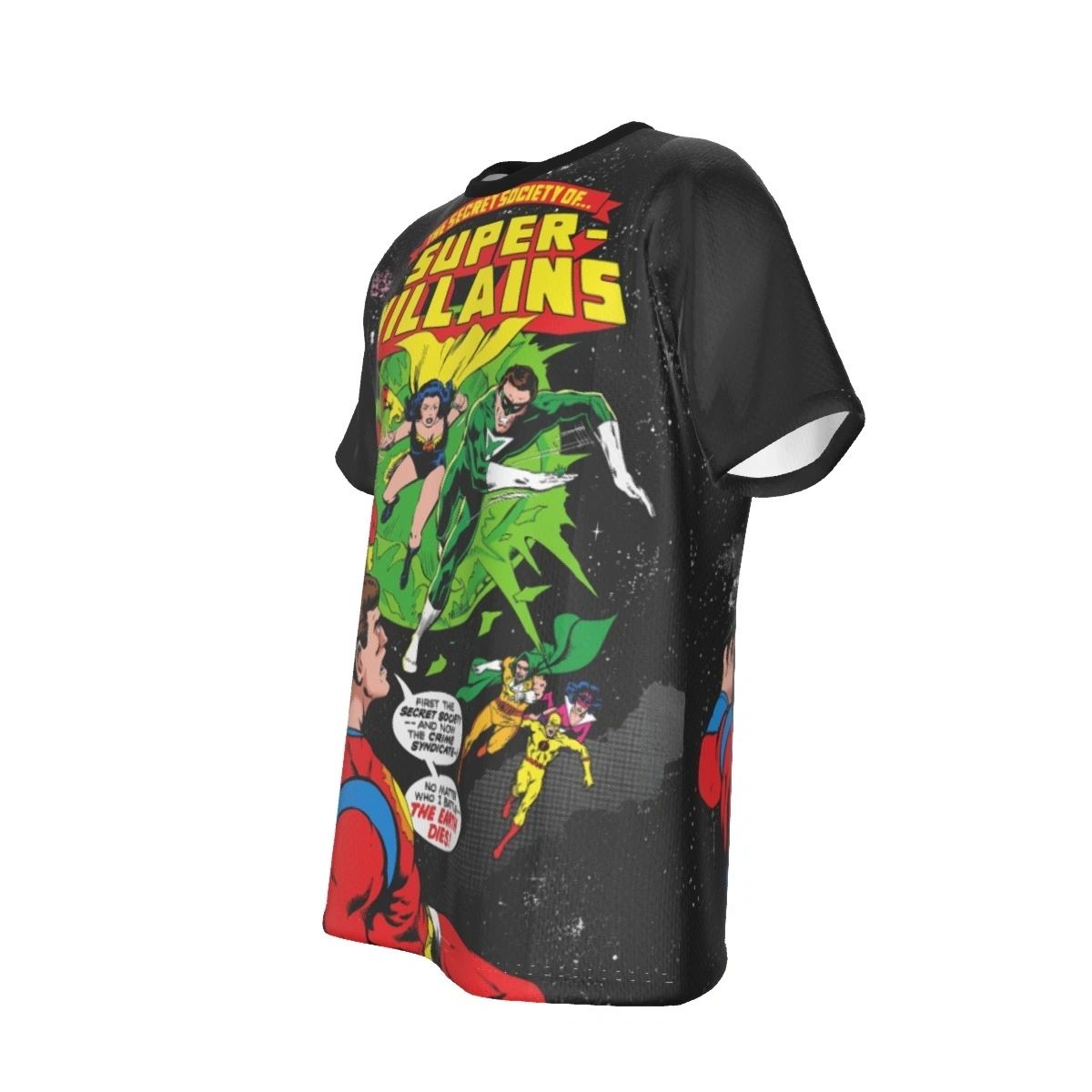 SECRET SOCIETY OF SUPER VILLAINS 13 COVER ALL OVER PRINT SHIRT AND TANK
