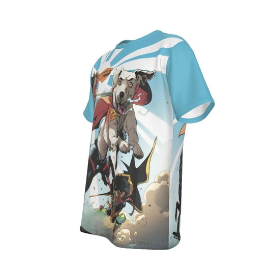 SUPERSONS 1 COVER ALL OVER PRINT SHIRT AND TANK-KRYPTO