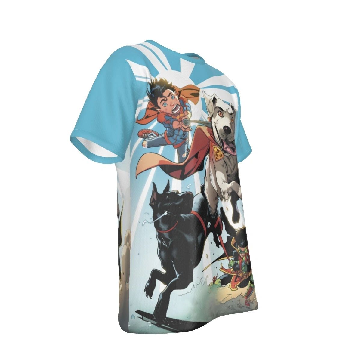 SUPERSONS 1 COVER ALL OVER PRINT SHIRT AND TANK-KRYPTO