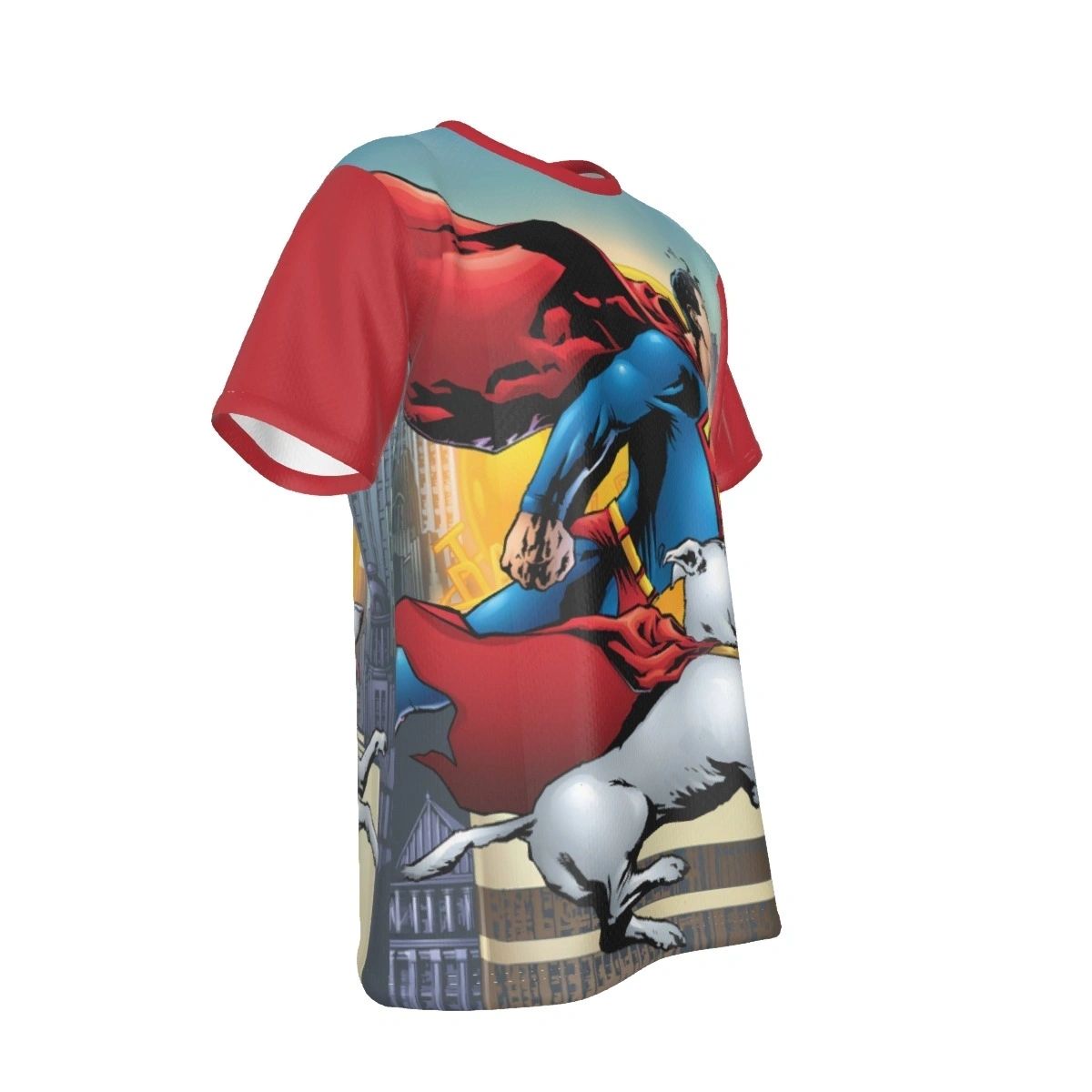 SUPERMAN MAN OF STEEL 112 COVER ALL OVER PRINT SHIRT AND TANK- KRYPTO