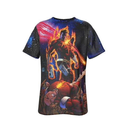 MYSTERY IN SPACE 1 COVER ALL OVER PRINT SHIRT AND TANK - CAPT COMET