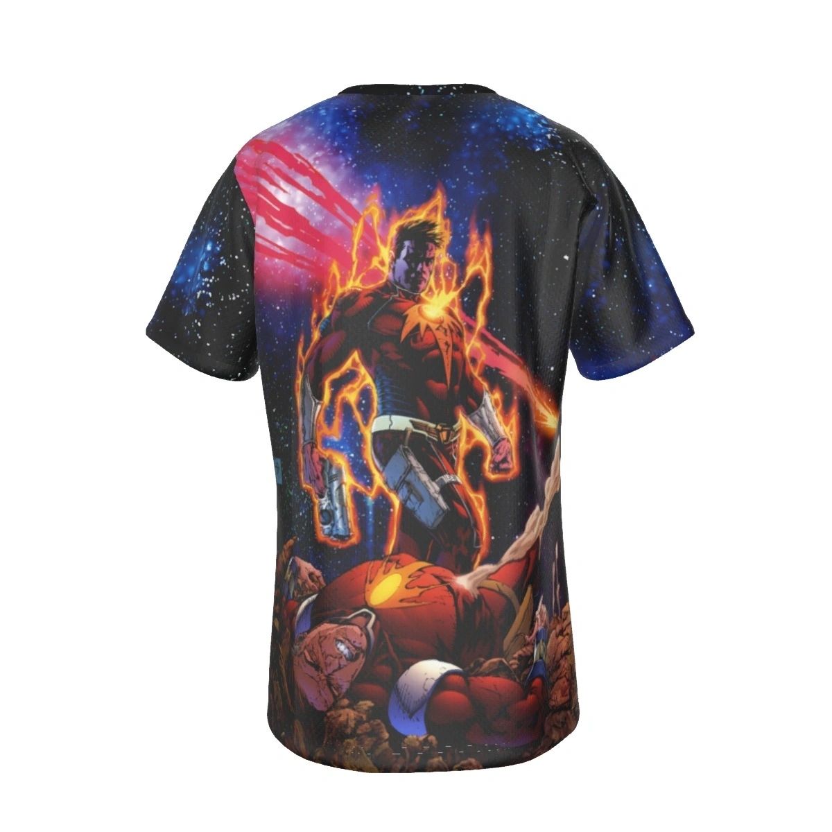 MYSTERY IN SPACE 1 COVER ALL OVER PRINT SHIRT AND TANK - CAPT COMET