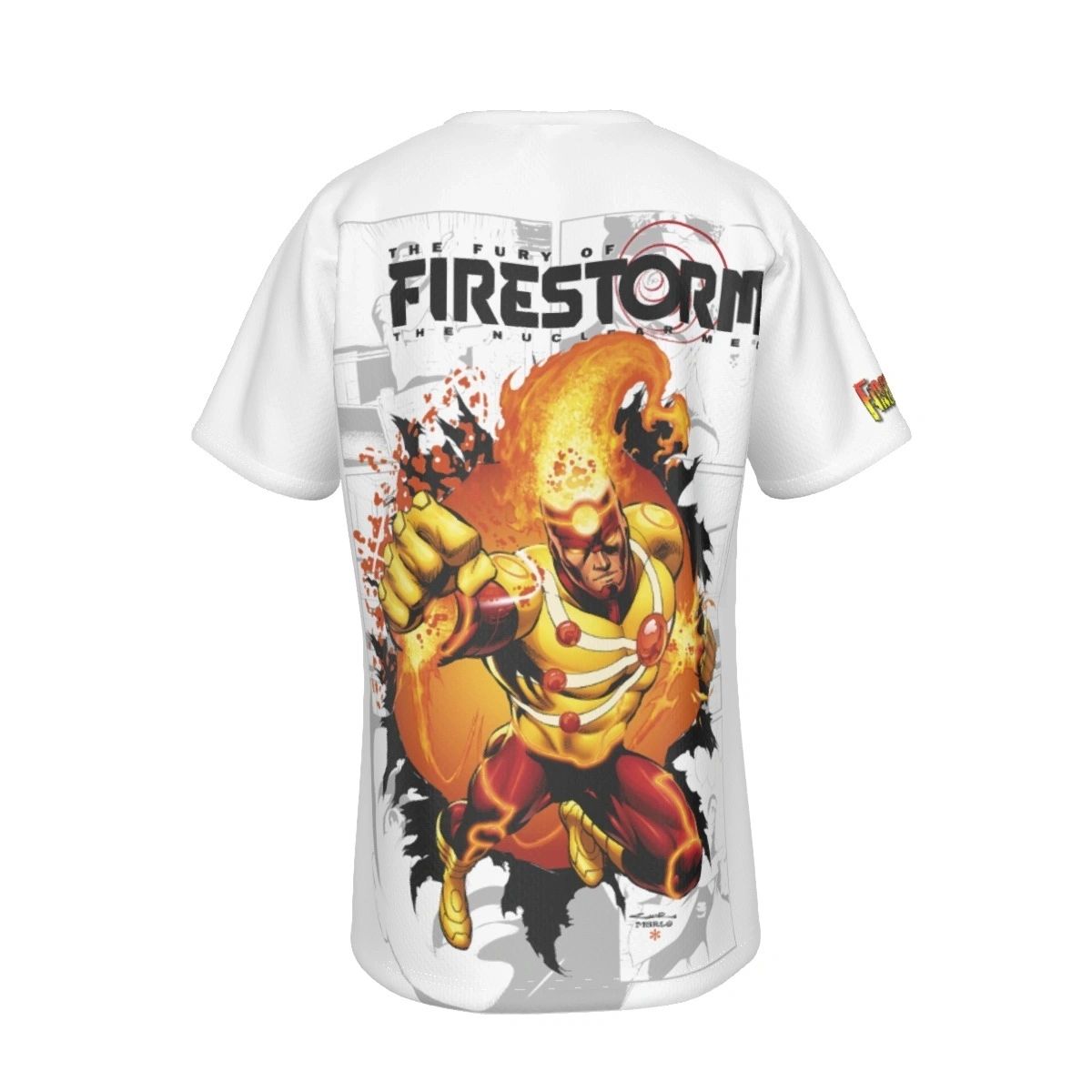 FURY OF FIRESTORM 0 COVER ALL OVER PRINT SHIRT AND TANK - YILDIRAR CINAR ART