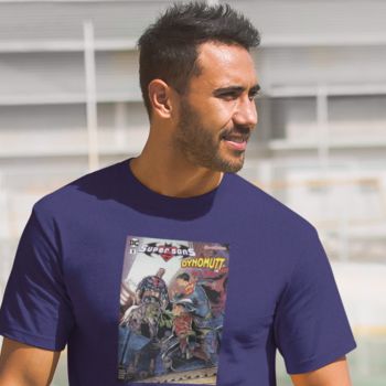 COVER SUPER SONS MEET DYNOMUTT AND THE BLUE FALCON