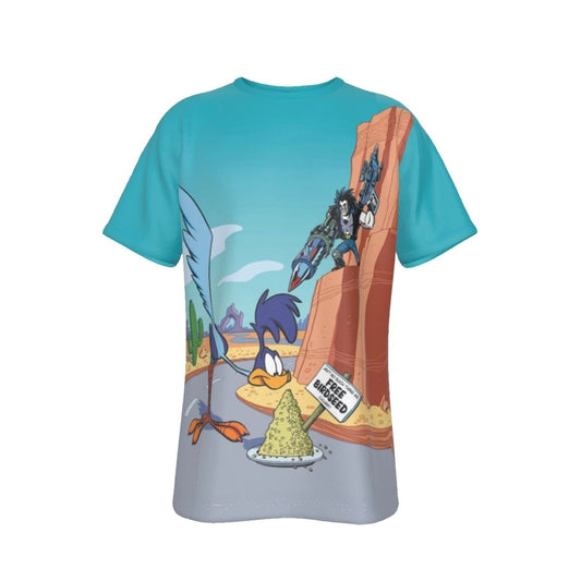 LOBO MEET ROADRUNNER COVER ALL OVER PRINT SHIRT AND TANK