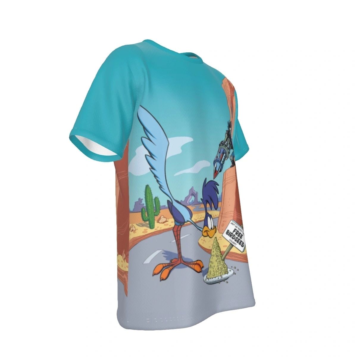LOBO MEET ROADRUNNER COVER ALL OVER PRINT SHIRT AND TANK