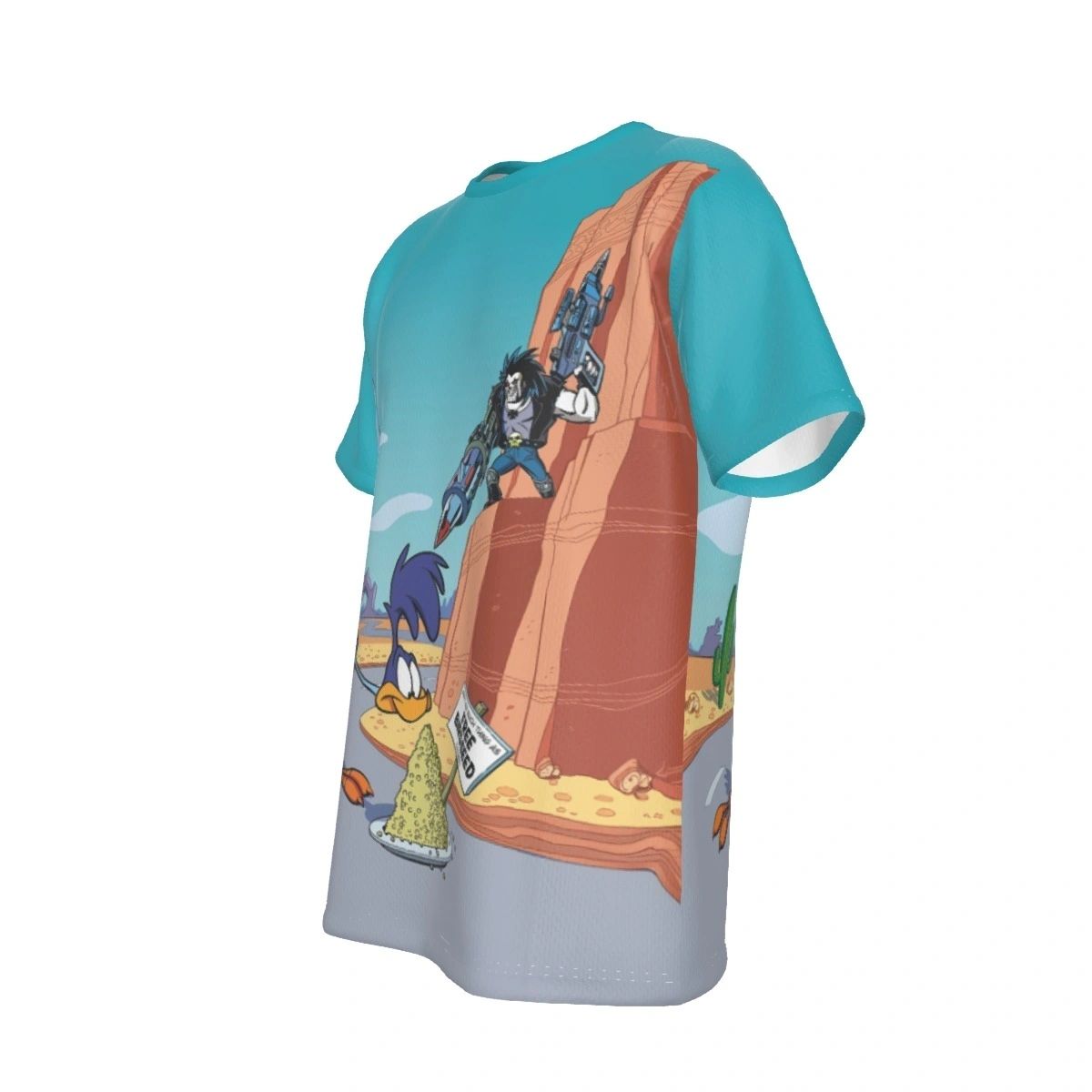LOBO MEET ROADRUNNER COVER ALL OVER PRINT SHIRT AND TANK