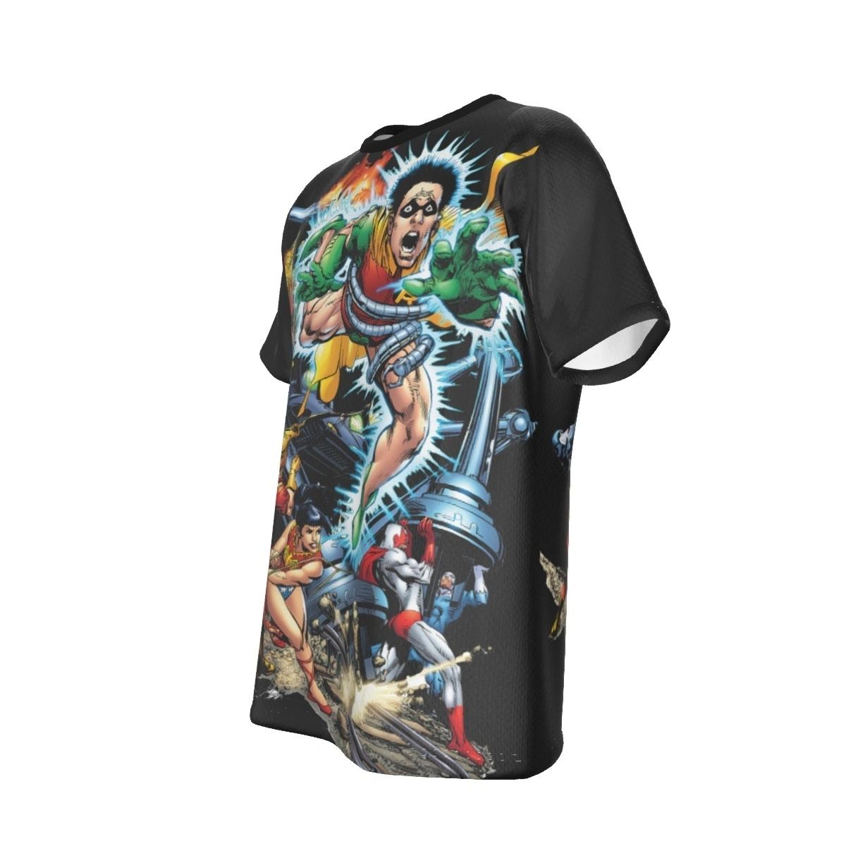 TEEN TITANS COVER ALL OVER PRINT SHIRT AND TANK - NEAL ADAMS ART