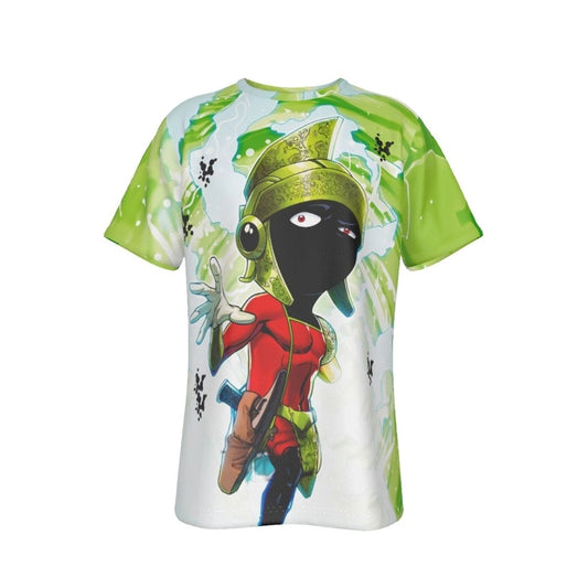 MARVIN THE MARTION WARP ALL OVER PRINT SHIRT AND TANK