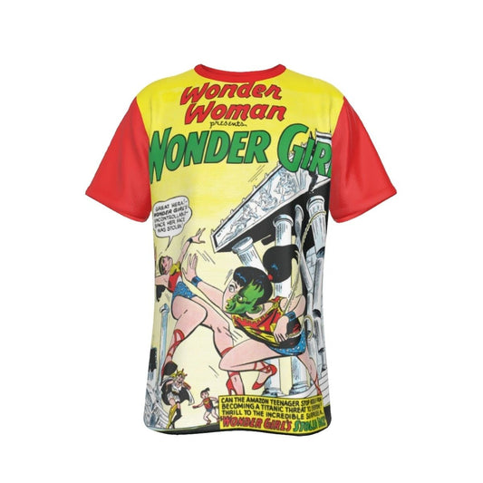 WONDER WOMAN 153 ALL OVER PRINT SHIRT AND TANK - WONDER GIRL