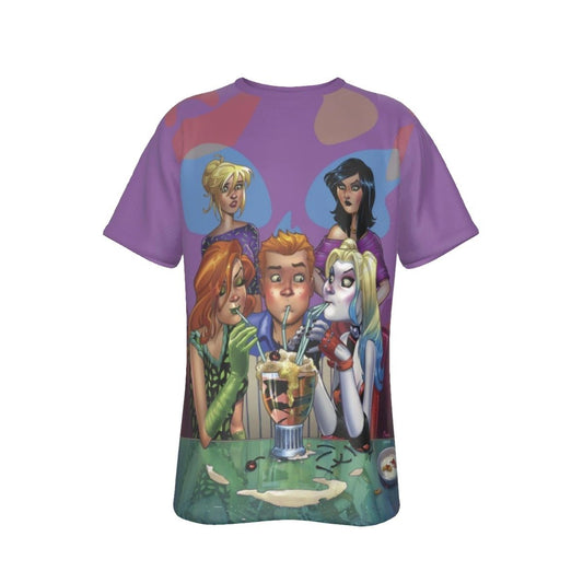 HARLEY & IVY MEET BETTY AND VERONICA ALL OVER PRINT SHIRT AND TANK