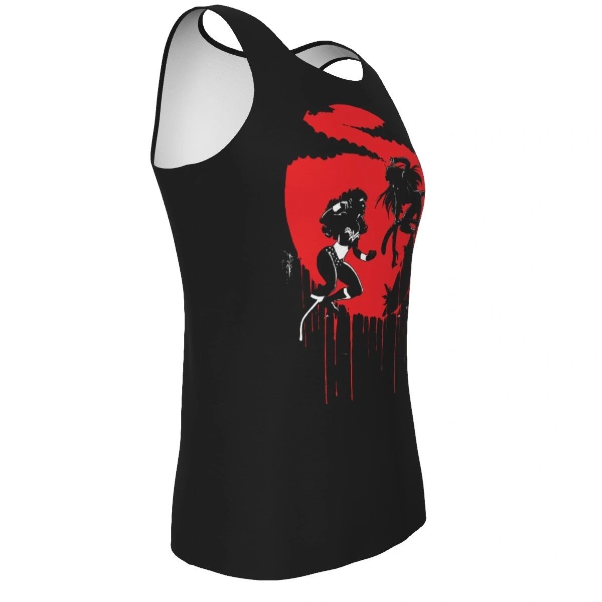 WONDER WOMAN CHEETAH ALL OVER PRINT TANK *SPECIAL BUY